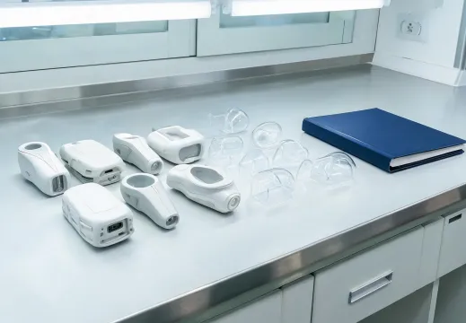 Medical plastic device housings